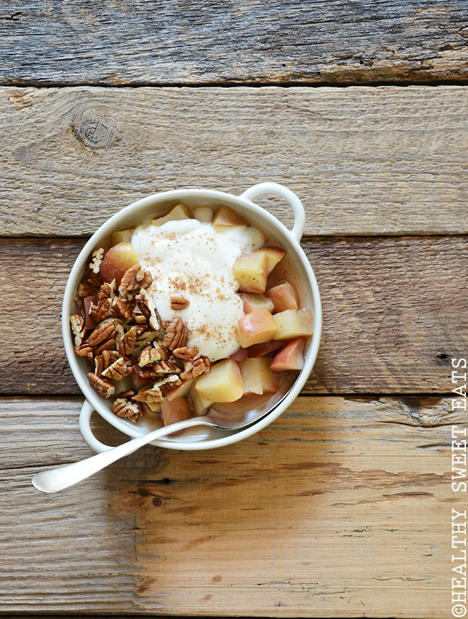 5-Minute Cinnamon-Pecan “Baked” Breakfast Apple 2