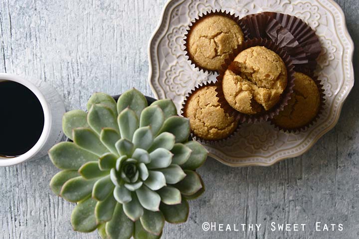 Low Carb Easy Pancake Muffin Recipe Top View