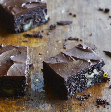 fudgy keto brownie recipe featured image