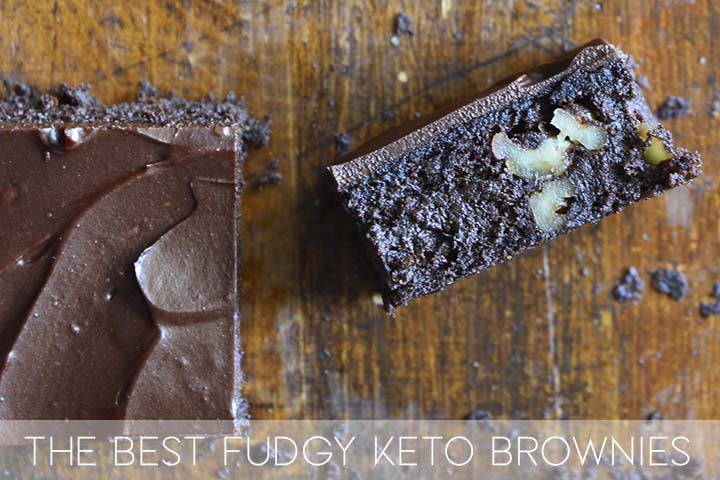 the best fudgy keto brownies with description